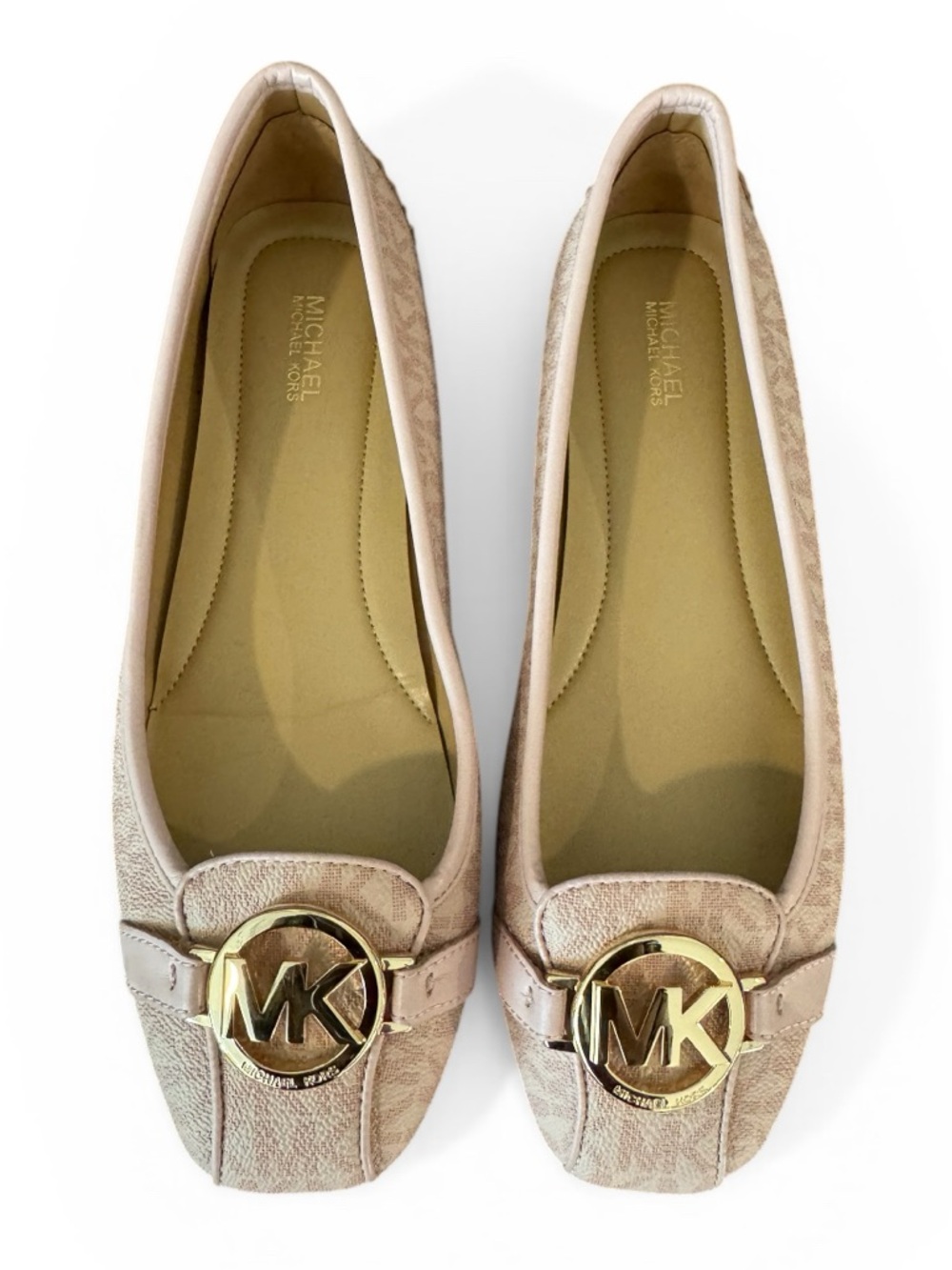 Michael Kors Pink Lillie Moccasin Flats - Picture 5 of 12